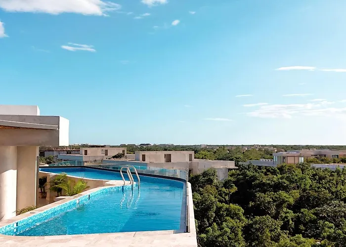 Akua 17 2br Rooftop Pool & Gym Aparthotel Tulum