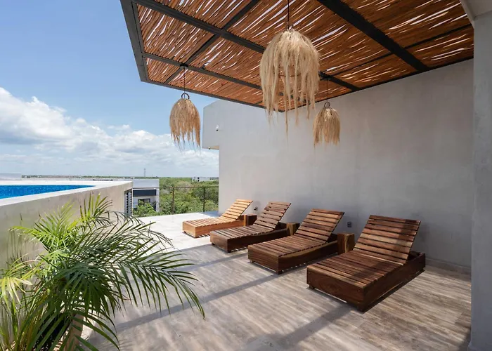 Akua 17 2br Rooftop Pool & Gym Aparthotel Tulum
